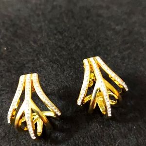 Gold tones with shiny stones